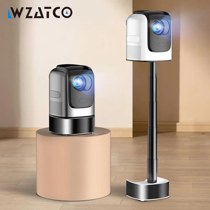 WZATCO Ǯ HD LCD LED , ȵ̵ 9.0, Ʈ 5G , ڵ Ű , Ȩ þ , A3, 1080P